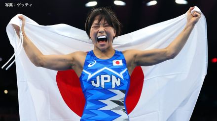 “シン霊長類最強女子”・藤波朱里選手がレスリング女子53キロ級で金メダル!「歴史に名を残す」小学校時代のドリームマップに記した目標実現