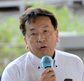 立憲・枝野氏「選択肢示す」代表選の意欲表明　推薦人「期待できる」