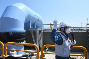 東電、処理水の海洋放出設備を報道公開　放出開始から1年