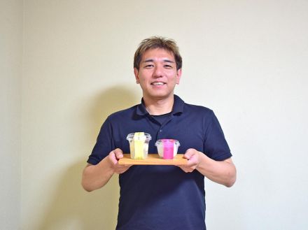 東大阪の和菓子店「菓匠庵白穂」に地元産メロンとイチジク使った季節商品