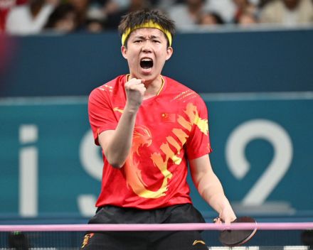 【パリ五輪卓球】中国男子、1点も落とさない完全優勝で五輪団体5連覇を達成!!