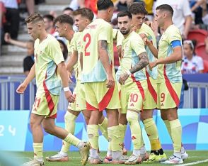 ０－１から一気に３発！「スペイン強すぎ」「やべーわ」の声。決勝で開催国フランス相手に圧巻の得点力を披露【パリ五輪】