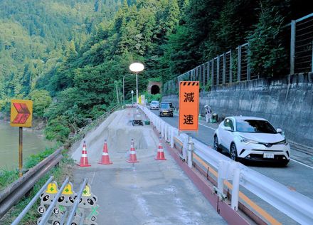 県内大雨で被災の主要道が復旧　つばさ大石田－新庄間、きょう再開