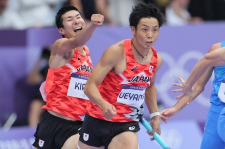 一瞬で覚めた夢　「ぶっつけ本番」オーダー奏功せず　400ｍリレー