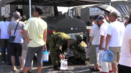 日向灘М7.1の地震で影響続く…水道水に濁りで自衛隊など給水活動　鹿児島・霧島市【給水所一覧】