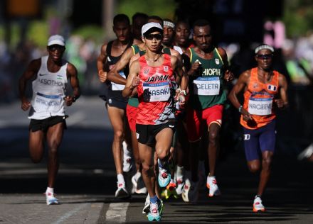 赤崎暁が３０キロを５位で通過！　大迫傑は１５位…パリ五輪男子マラソン