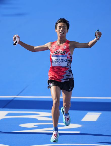 パリ五輪・陸上男子マラソン　日本は赤崎暁の６位が最高　優勝は五輪新のエチオピア選手