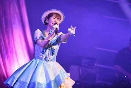 岡咲美保　2度目のワンマンライブ開催！　最新曲「ハピメモ」など全22曲で1200人のファン魅了