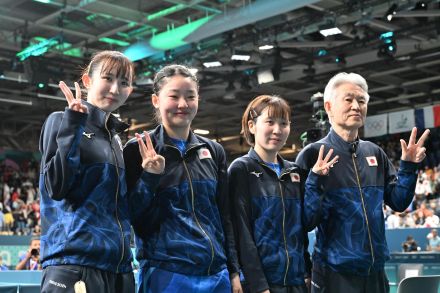 歴史的金メダルへ、日本が4連覇中の中国と対戦　第1試合は早田ひな＆張本美和の初ペアで勝負、シングルスは平野、張本美の順　卓球女子団体【パリ五輪】