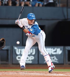 【日本ハム】野村佑希が決勝押し出し死球でガッツポーズ「みんな打たないんで」マイクで盛り上げ