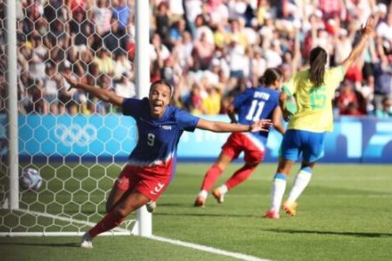 アメリカ、3大会ぶり最多5度目の金メダル！　ブラジルとの接戦を制す【パリ五輪女子サッカー】