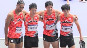 男子4×400mリレー アジア新記録で6位入賞!予選の日本新を塗り替える快走【パリ五輪・陸上】