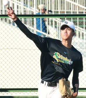 【甲子園】白樺学園１３年ぶり勝利へエース右腕・半沢理玖「いけるところまでいきたい」…１１日・創成館戦