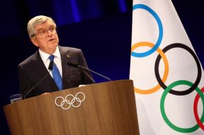 五輪＝ＩＯＣバッハ会長、任期通り来年退任の意向を表明