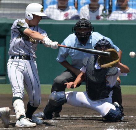 鶴岡東、2年ぶり2回戦進出　聖光学院を降す　夏の甲子園