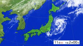 線状降水帯の大雨が発生すると…台風5号で東北地方に“半日前”予測情報　過去の災害では甚大な被害も