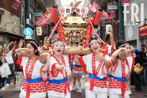 ナニワの夏は「ギャルみこし」で大盛り上がり！ 熱気と笑顔に溢れた天神橋筋商店街を現地ルポ