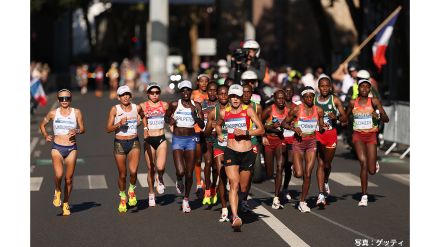 パリ五輪　女子マラソン　鈴木優花は6位