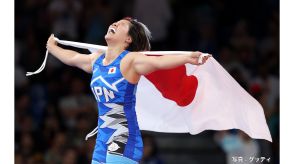 【速報】歴代最多をさらに更新!女子フリースタイル76kg級・鏡優翔の金で日本勢の金メダル20個に