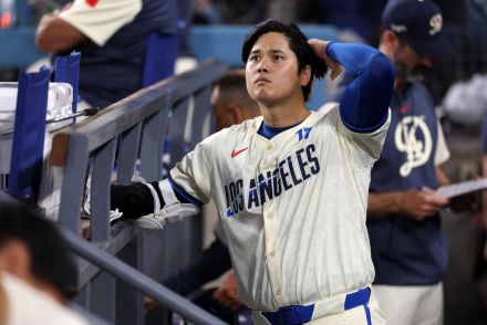 大谷翔平　今季５本目の三塁打を放つも４度の得点機に凡退　ドジャースはサヨナラ３連勝