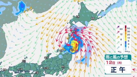 台風5号「マリア」 12日午前8時半ごろに岩手県大船渡市付近に上陸　岩手では24時間で8月1か月分の2倍超の記録的大雨に【今後の雨と風のシミュレーション・台風情報2024】