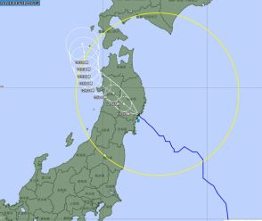 台風5号、12日は花巻JAL全便欠航　大船渡に上陸