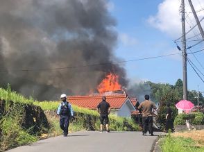 住宅で火事…けが人はいないもよう　山口・美祢