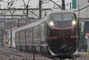 たった1本だけのスペシャルな特急電車とは？　「特殊任務」も持つJR東日本の漆色の車両