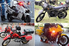 「ライダー集まれ!!」東京・赤羽で「はたらくバイク大集合」開催 白バイ隊員によるレッスンも