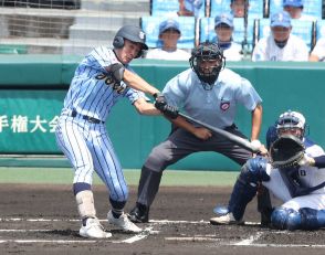 【甲子園】東海大相模が初回に1点先制、4番・金本が左前適時打