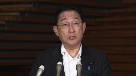 岸田首相　台風5号「緊張感持って災害対応に万全期す」