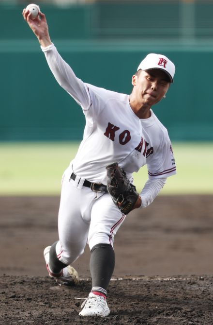 広陵の高尾、圧巻の九回　ピンチで連続奪三振―高校野球