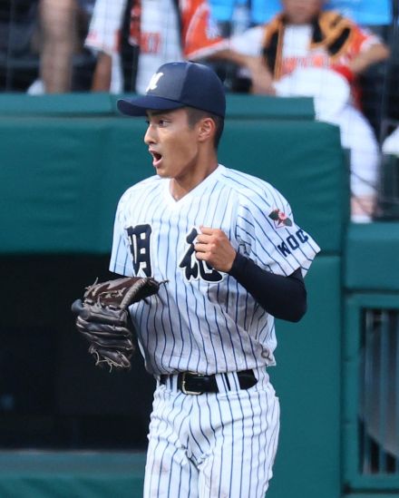 【甲子園】明徳義塾・馬淵監督が聖地３年ぶり勝利　池崎安侍朗が19年奥川恭伸以来のマダックス