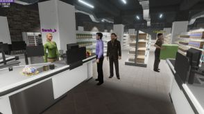 最大16人マルチプレイが可能なスーパーマーケット経営ゲーム『Supermarket Together』Steamにて無料で配信開始。最大4万9000個の商品が陳列可能な巨大店舗を力を合わせて管理しよう