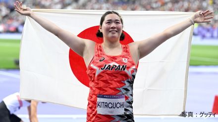 北口榛花“五輪女王”に　日の丸背負い“奇跡の1枚”も