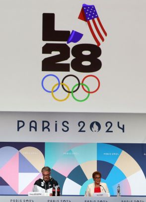 ロス五輪、交通やスポンサー課題　選手村は「問題ない」