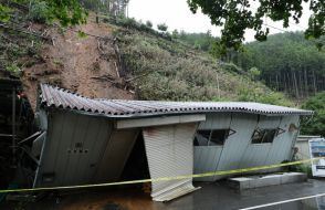 「引き続き身の安全を」台風5号、岩手で土砂崩れや床下浸水の被害