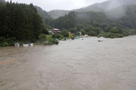 岩手で住宅浸水、避難指示を発令　青森、秋田も警戒呼びかけ