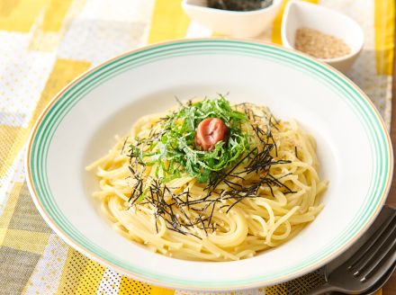 【忙しい日々の晩ごはん】うまみたっぷり！ 味付けも簡単なのが嬉しい「梅しそ昆布茶スパゲッティ」