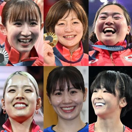 早田ひな、江村美咲、北口榛花、志田千陽…女性メダリストたちの〝意外なオフショット〟にも注目　マリオのコスプレ、着物やドレスアップ姿、推しのイベントに…