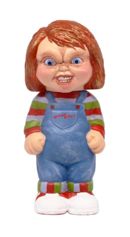 チャッキーがビッグサイズのソフビフィギュアに！ ガチャ「CHUCKY レトロテイストソフビ」8月下旬発売