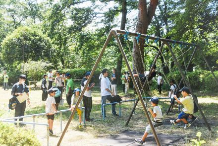 小中学生が台城公園をデザイン  ゲーム活用し自由な発想で【長野県松川町】