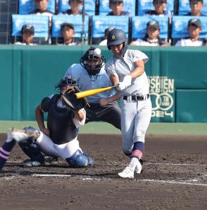 【甲子園】新基準の低反発バット導入後初の右打者による本塁打　青森山田・佐藤洸史郎が一発