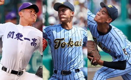 【夏の甲子園140キロ超投手・大会第6日】東海大相模の2枚看板が前評判通りの快投！198センチ左腕は147キロ、期待の2年生右腕は149キロをマーク！