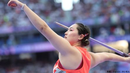 女子やり投金メダルの北口榛花。次の目標である70m、そして1年後の世界陸上東京は何色のやりで投げるのか?【パリ五輪陸上競技】