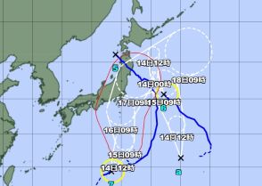 【台風進路情報】台風8号（ウーコン）発生 ゆっくり東北東へ進む…台風7号は14日にも小笠原諸島へ接近【雨風の動き毎時予測】