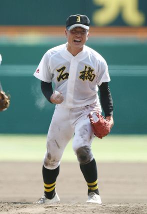 【データ】毎回奪三振で完封勝ち、石橋・入江祥太は28人目　18年の創志学園・西純矢以来