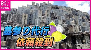 お墓参りする人が減少　熱心に墓掃除するのは「代行サービス」　「墓じまい」の申し込みが数年前の10倍という業者も　「手のひらサイズの墓石」という選択肢も