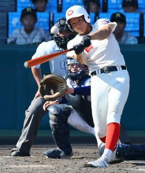 智弁和歌山、八回2者連続アーチ　4番・花田は木製バットで快音