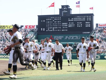 【甲子園】石橋創立100周年で初勝利「歴史作れて光栄」文武両道の入江祥太が完封